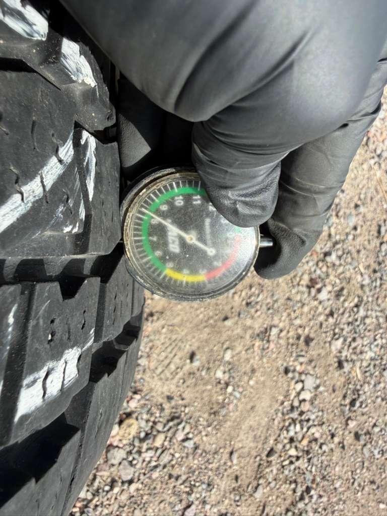 LT245/75R16 Single (1 Used Tire) Big O AT2