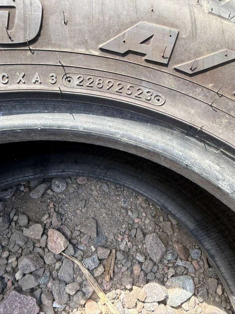 LT245/75R16 Single (1 Used Tire) Big O AT2