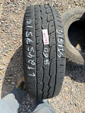 LT245/75R16 Single (1 Used Tire) Delinte DX-11 Bandit HT