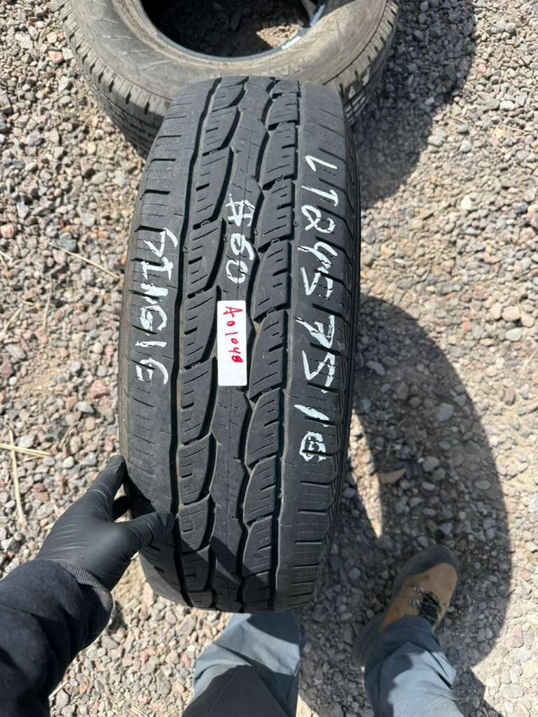 LT245/75R16 Single (1 Used Tire) Delinte DX-11 Bandit HT