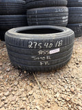275/40ZR18 Single (1 Used Tire) Sumitomo HTR Z5
