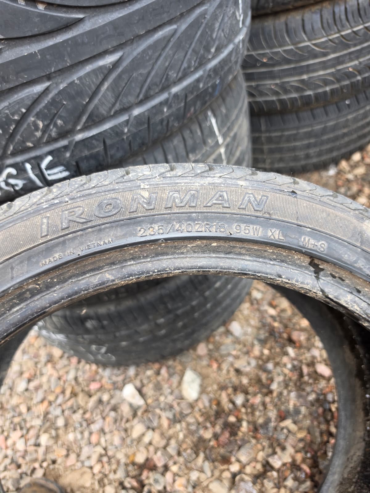235/40ZR18 Single (1 Used Tire) IronMan iMove Gen2