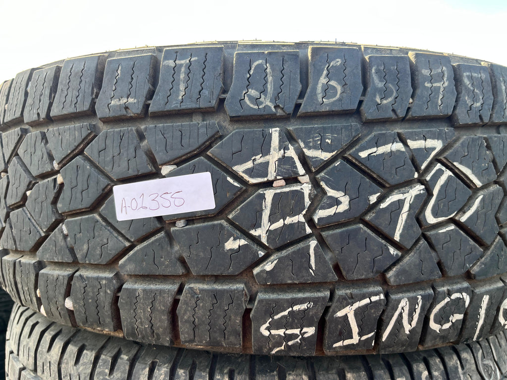 LT265/75R16 Single (1 Used Tire) Dean Tires Back Country
