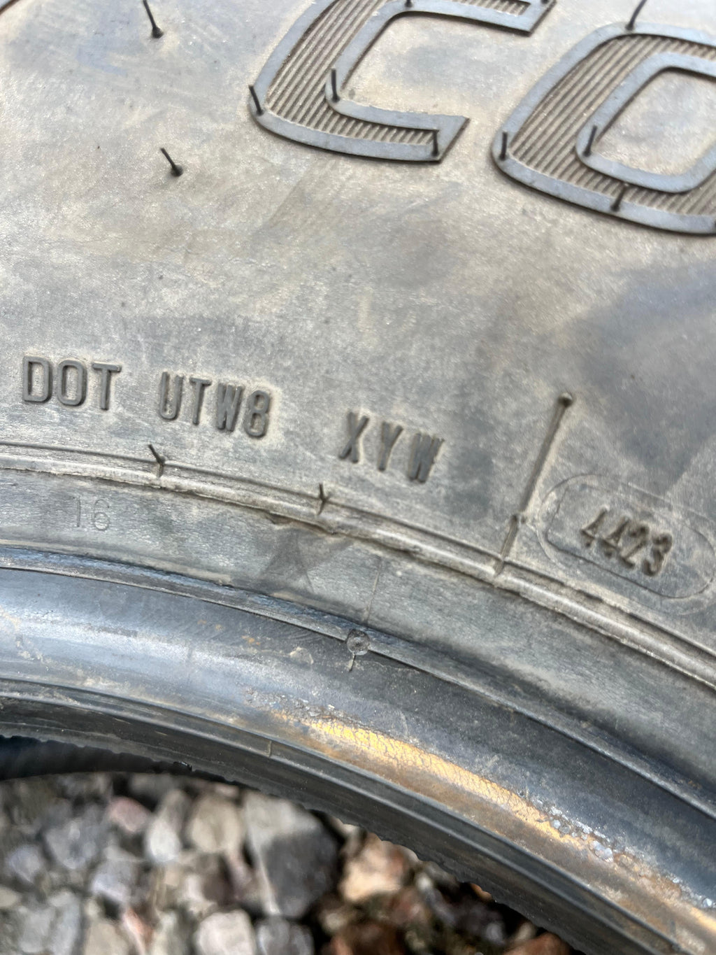 LT265/75R16 Single (1 Used Tire) Dean Tires Back Country