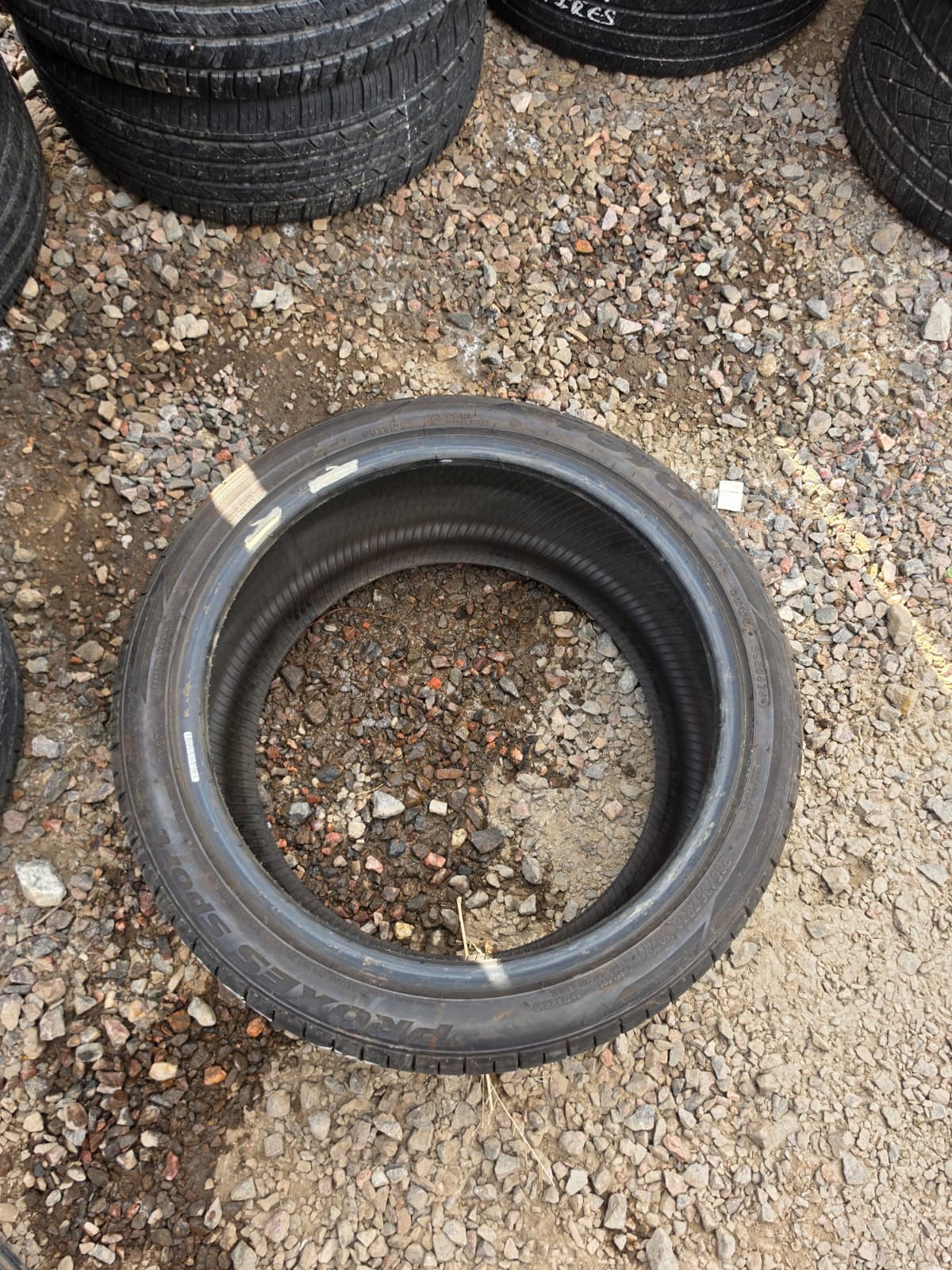 265/35ZR18 Single (1 Used Tire) Toyo Proxes Sport