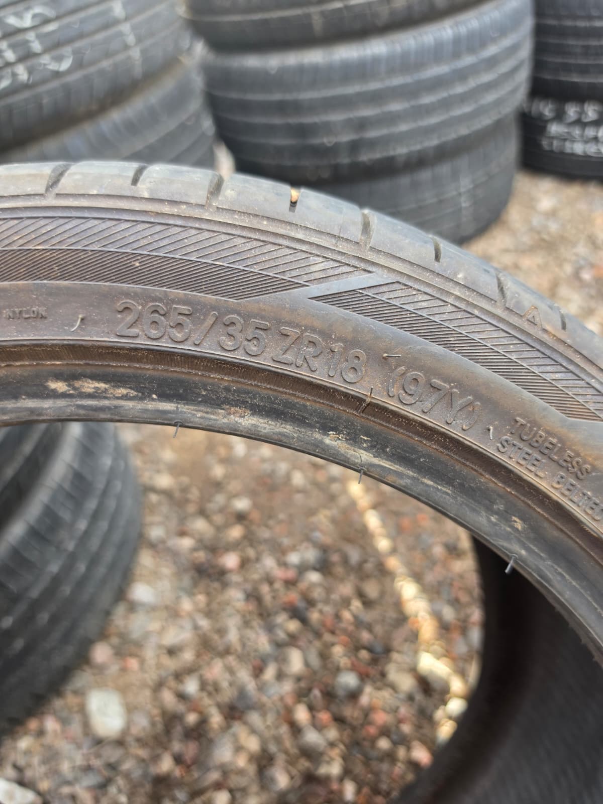 265/35ZR18 Single (1 Used Tire) Toyo Proxes Sport