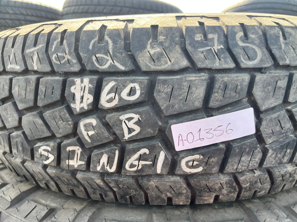 225/75R16 Single (1 Used Tire) Mastercraft Stratus AS