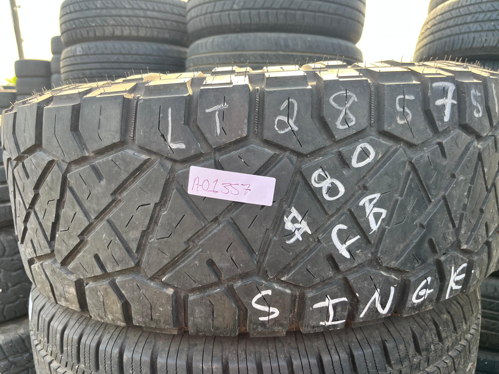 285/75R16 Single (1 Used Tire) Nitto Ridge Grappler