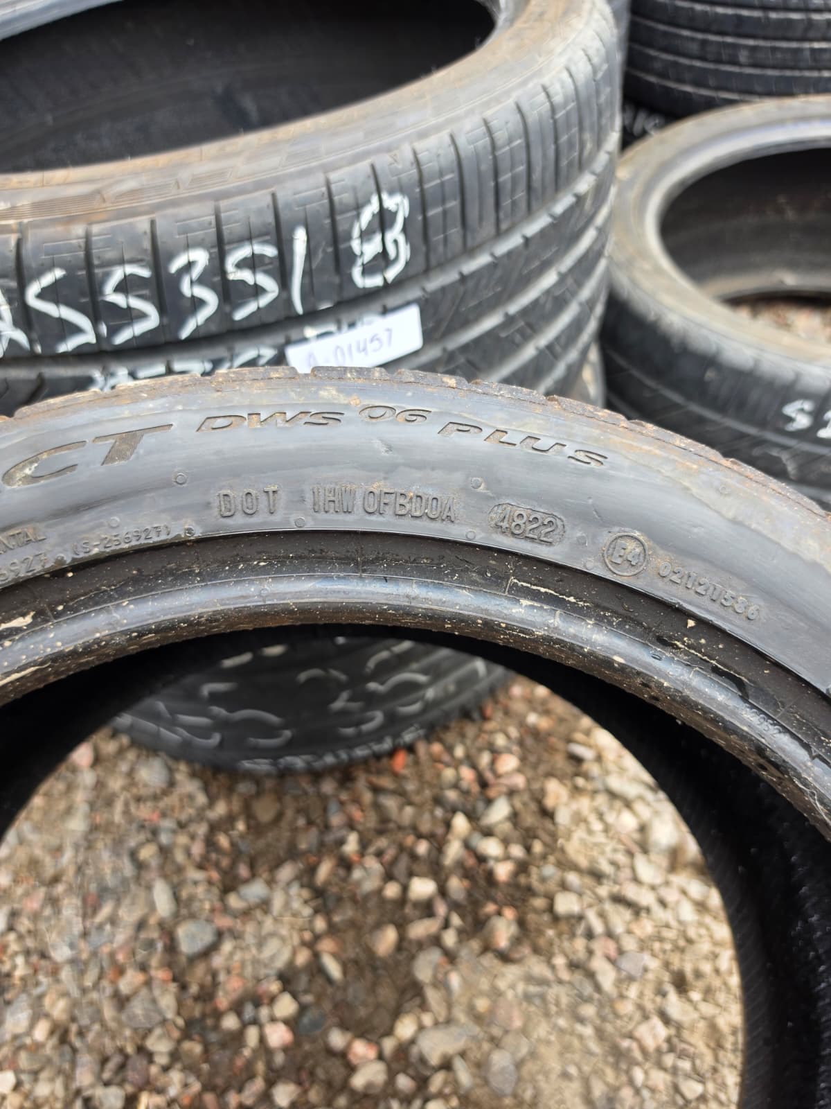 275/35ZR18 Single (1 Used Tire) Continental Extreme Contact