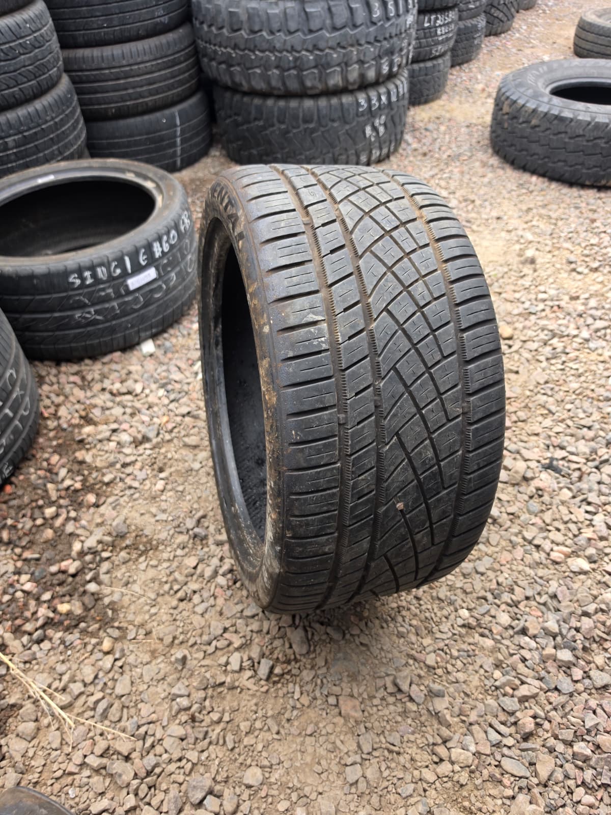 275/35ZR18 Single (1 Used Tire) Continental Extreme Contact