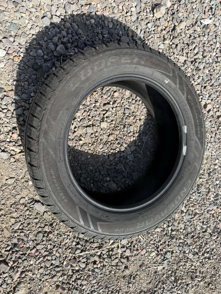 255/55R20 Single (1 Used Tire) Cooper Endeavor Plus