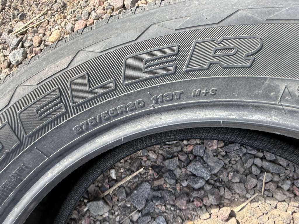 275/55R20 Single (1 Used Tire) Bridgestone Dueler Alena’s