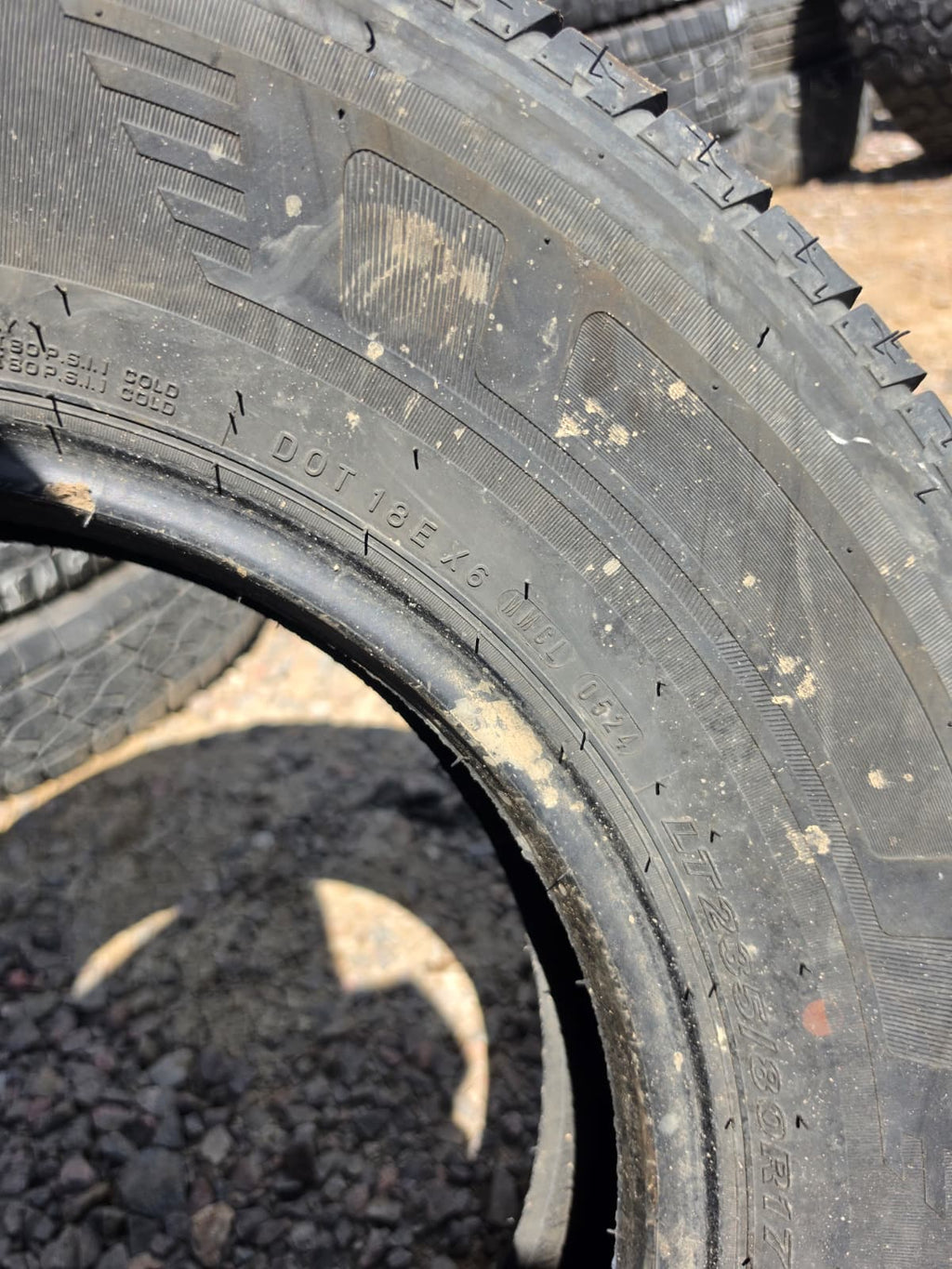 LT235/80R17 Single (1 Used Tire) Nexen Roadian CT8