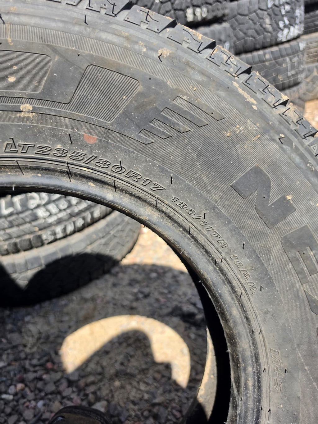 LT235/80R17 Single (1 Used Tire) Nexen Roadian CT8