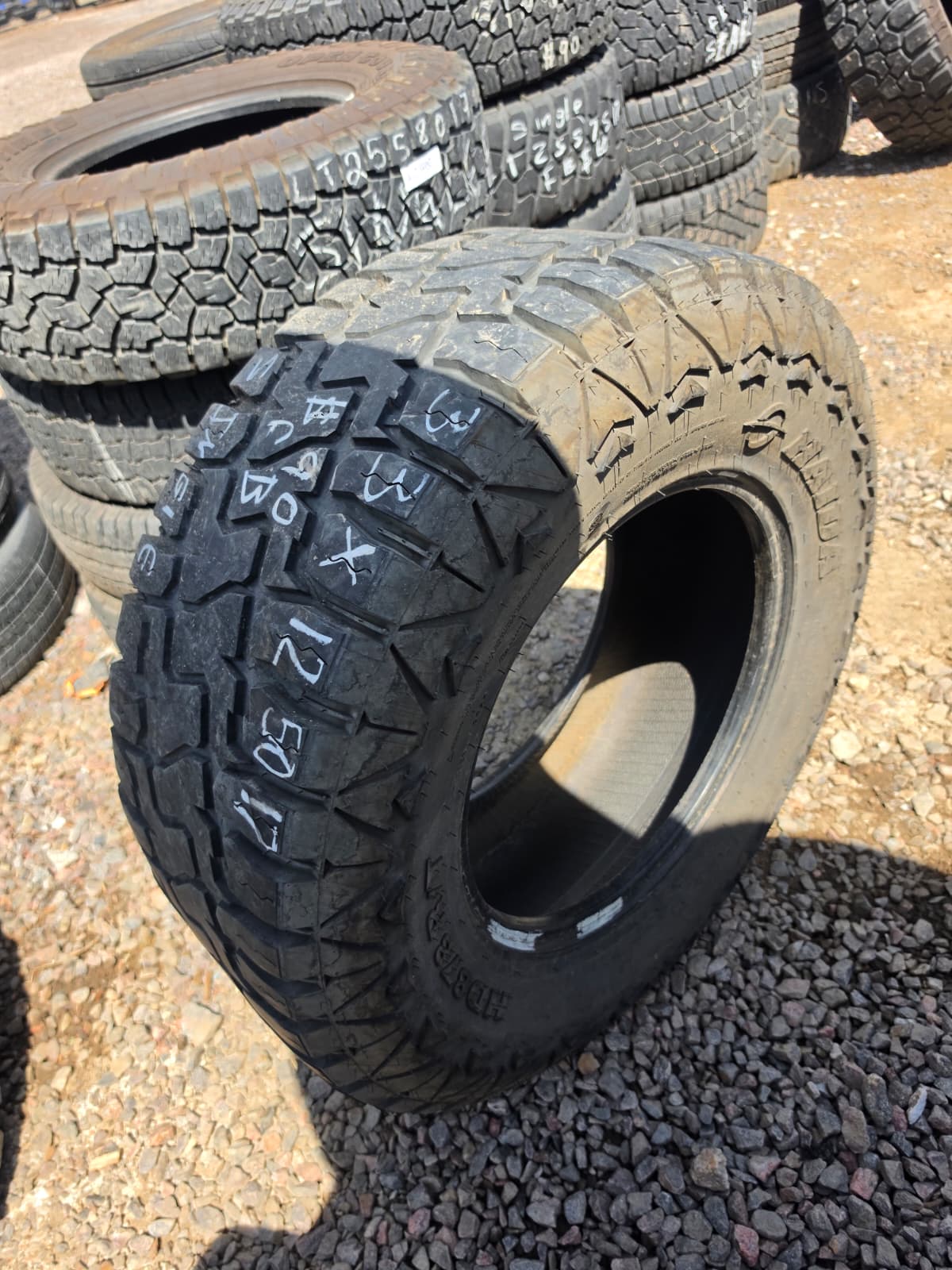 LT33X12.50R17 Single (1 Used Tire) Haida HD878