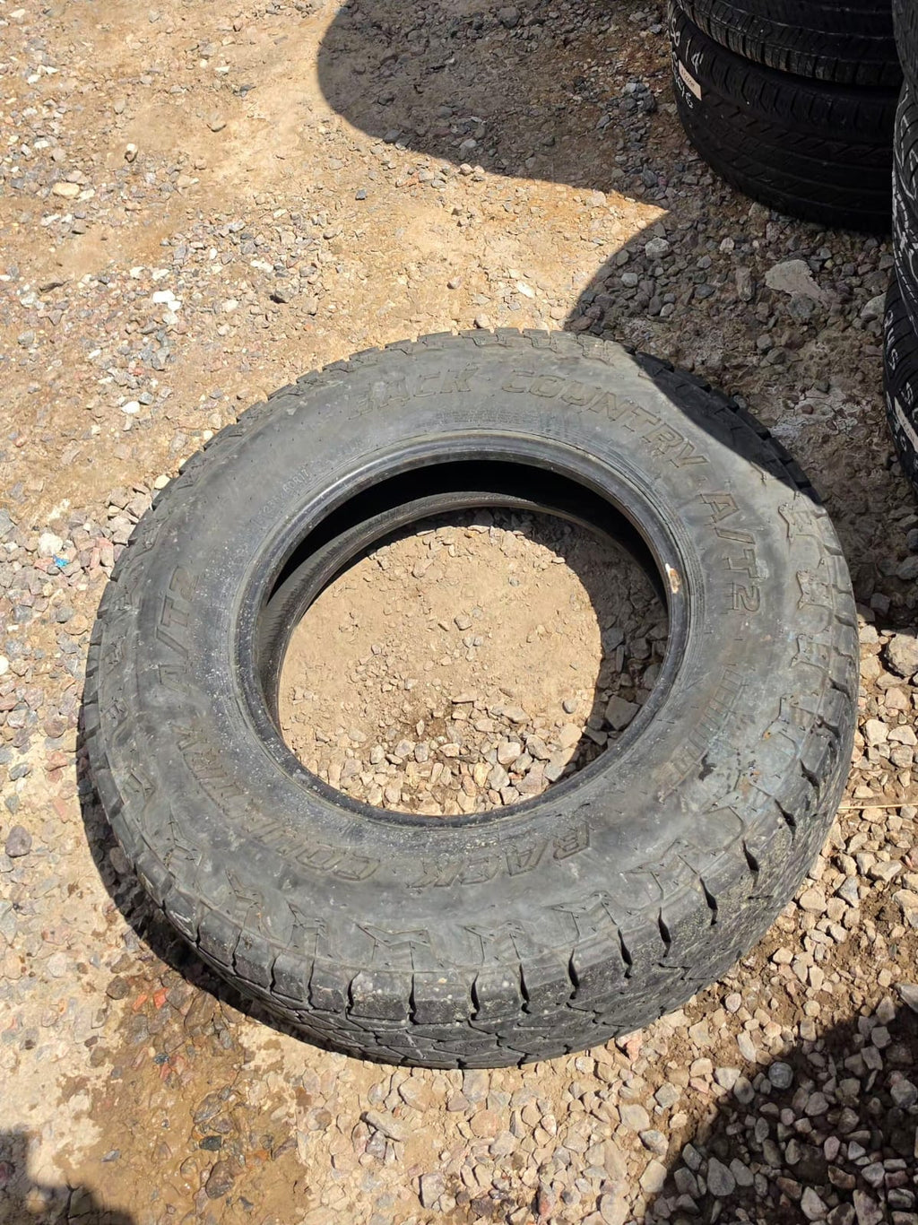 LT235/80/R17 Single (1 Used Tire) Dean Tires Back Country AT2