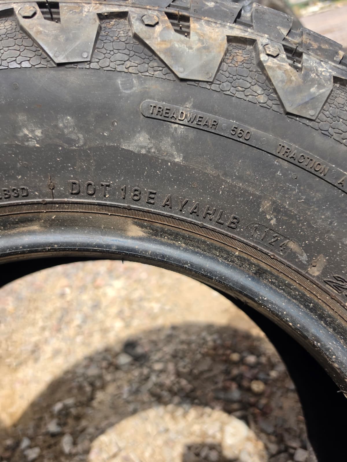 245/75R17 Single (1 Used Tire) Nexen Roadian ATX