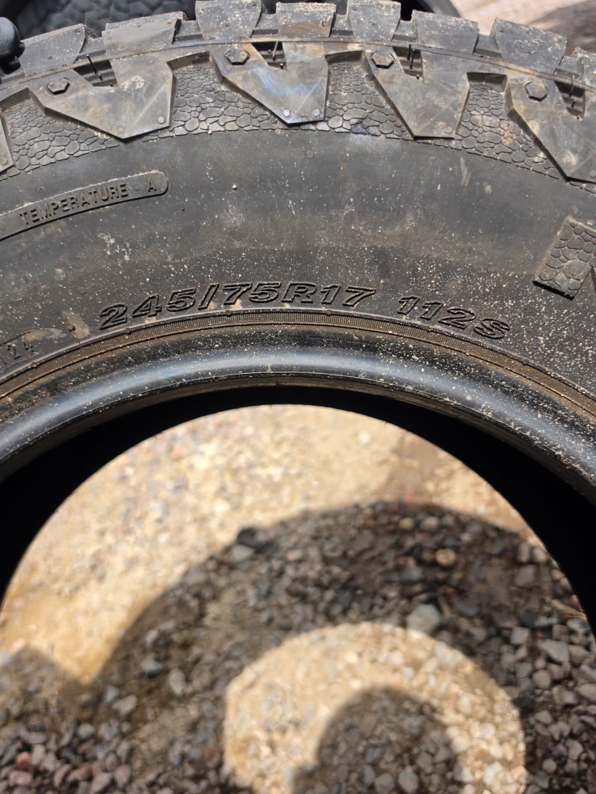 245/75R17 Single (1 Used Tire) Nexen Roadian ATX