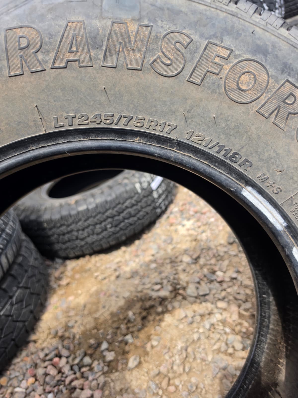 LT245/75R17 Single (1 Used Tire) FireStone Destination HT