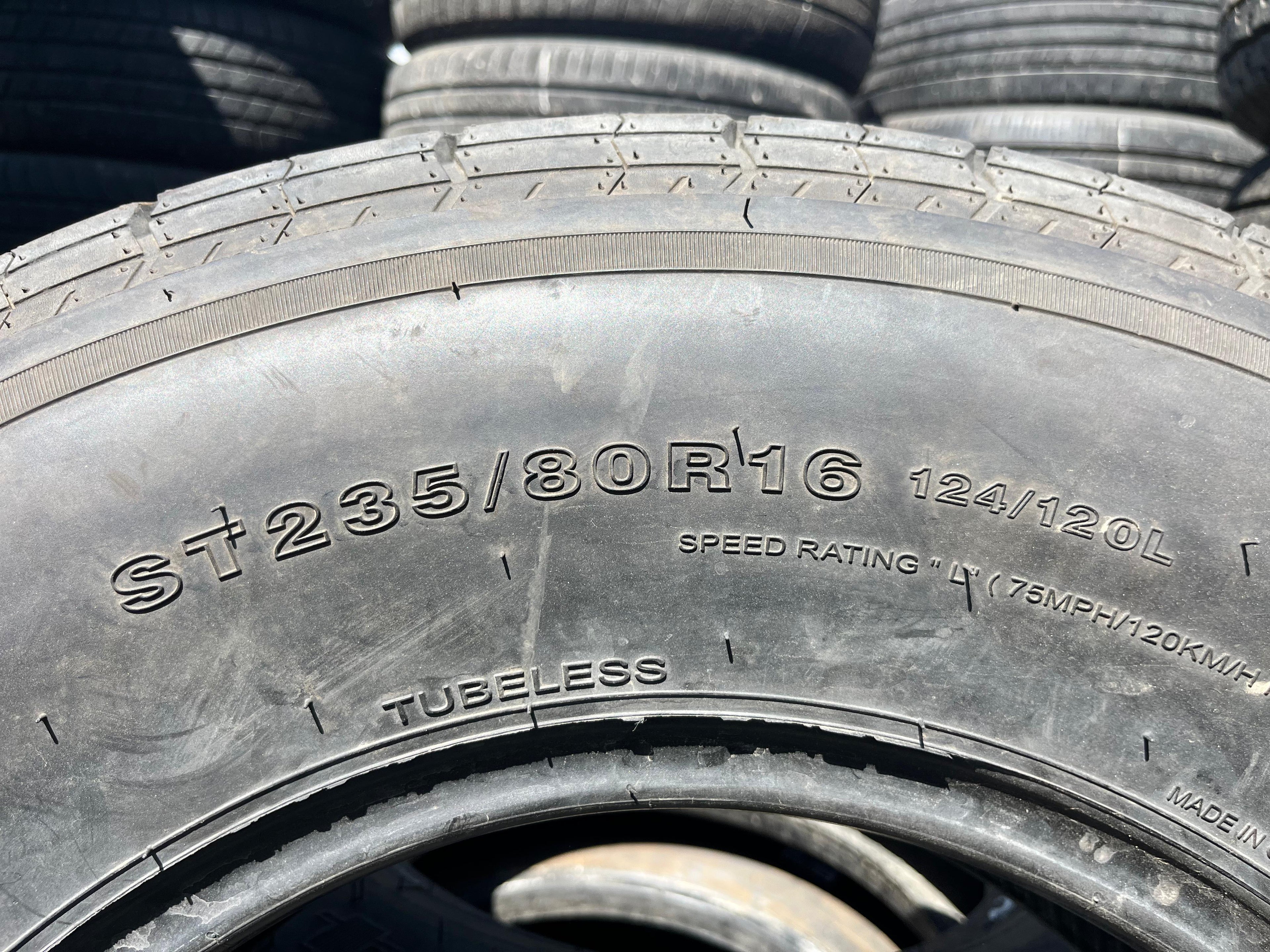 ST235/80R16 Single (1 Used Tire) WestLake Super ST