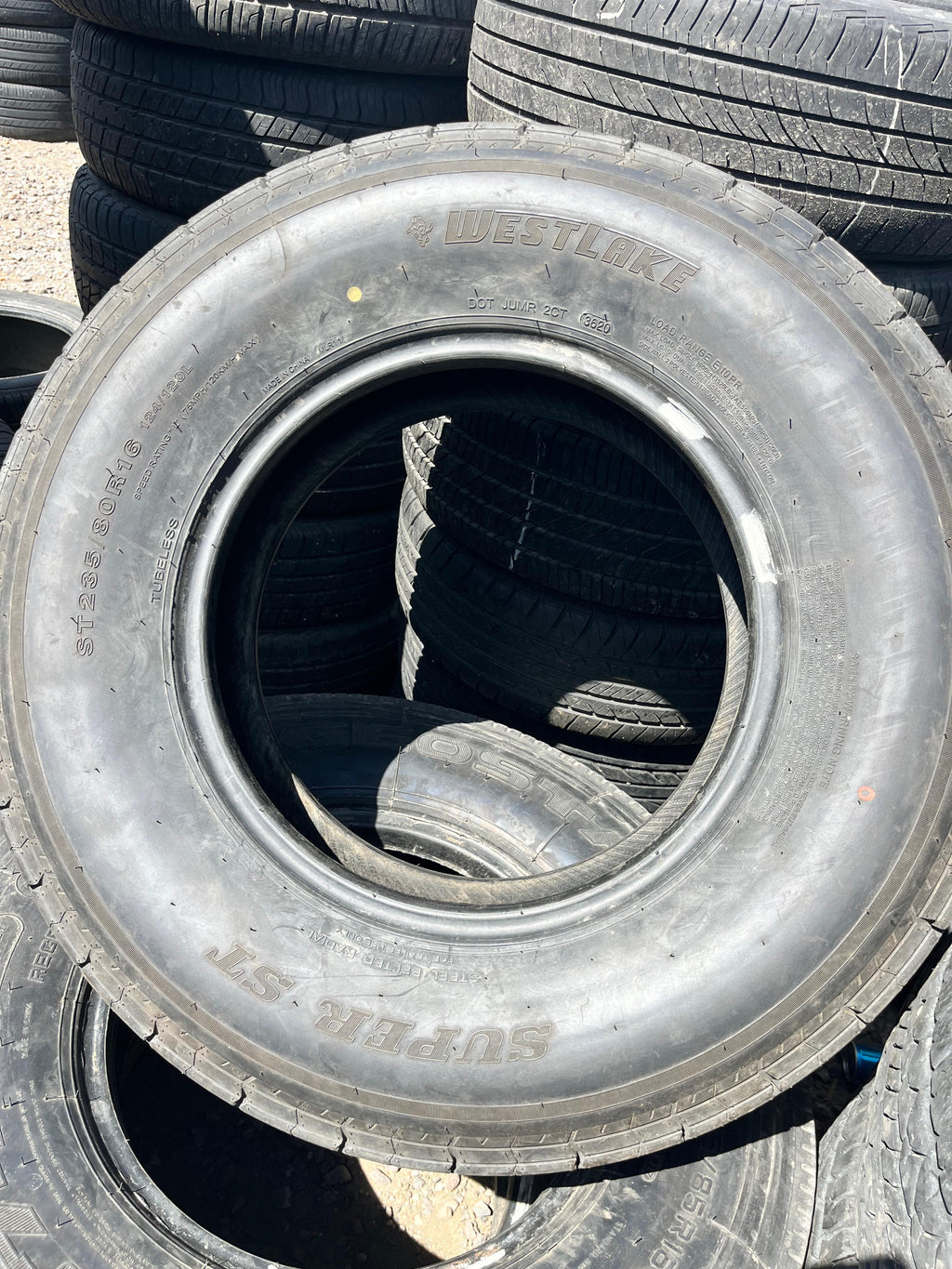 ST235/80R16 Single (1 Used Tire) WestLake Super ST