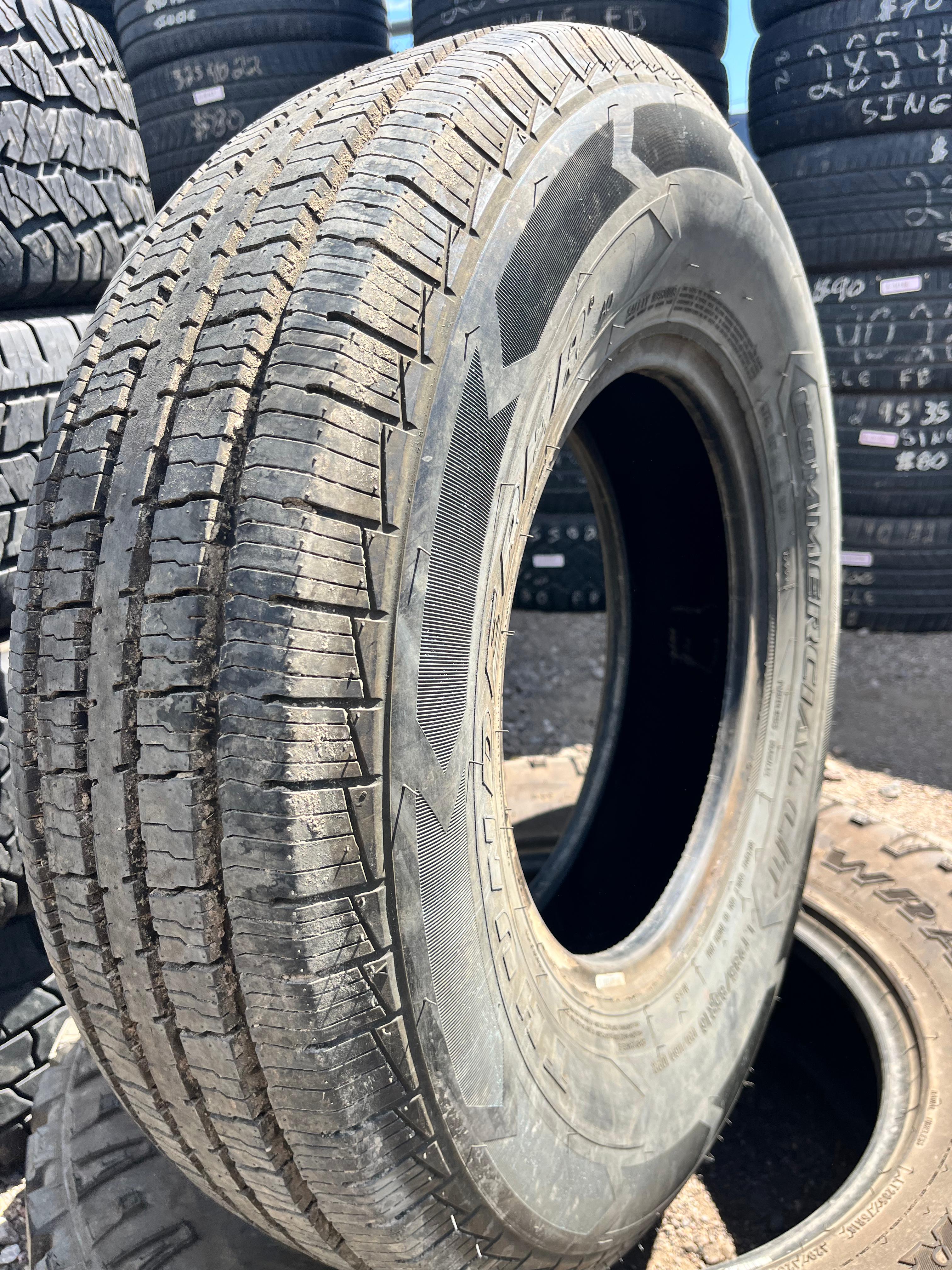 LT235/80R16 Single (1 Used Tire) Thunderer Commercial