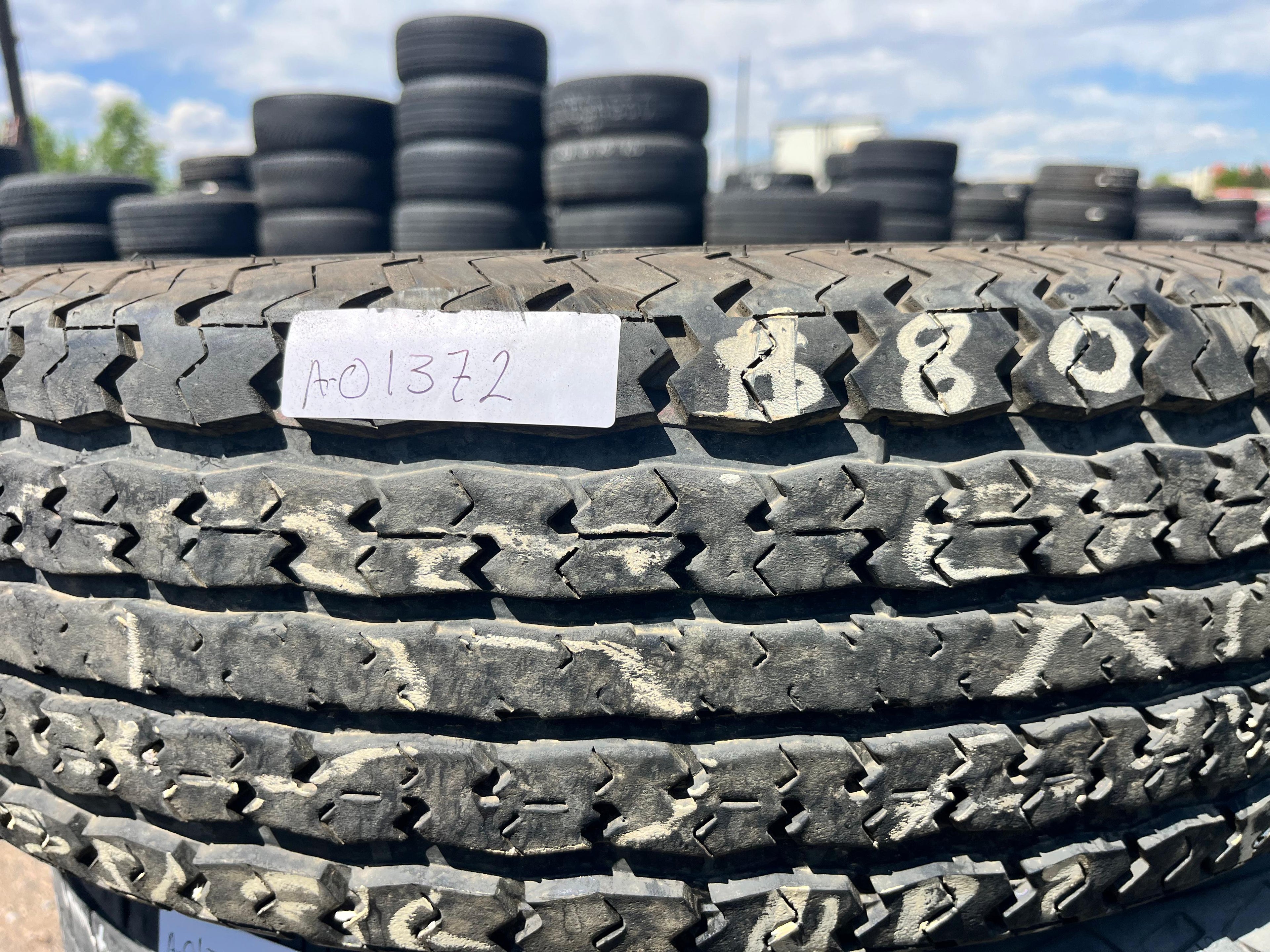 ST235/80R16 Single (1 Used Tire) Power King Towmax