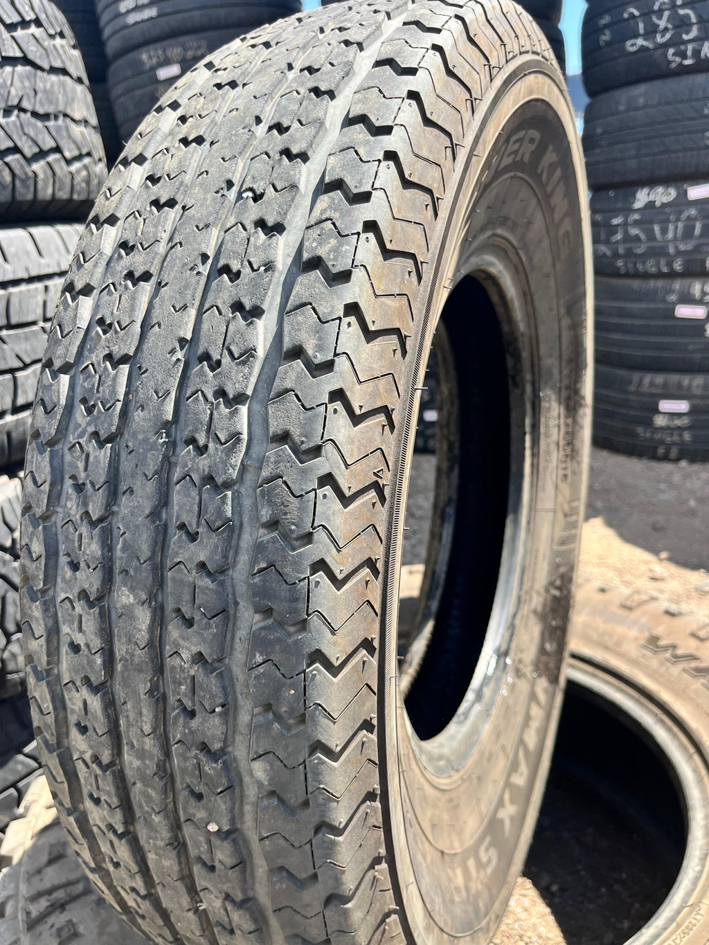 ST235/80R16 Single (1 Used Tire) Power King Towmax