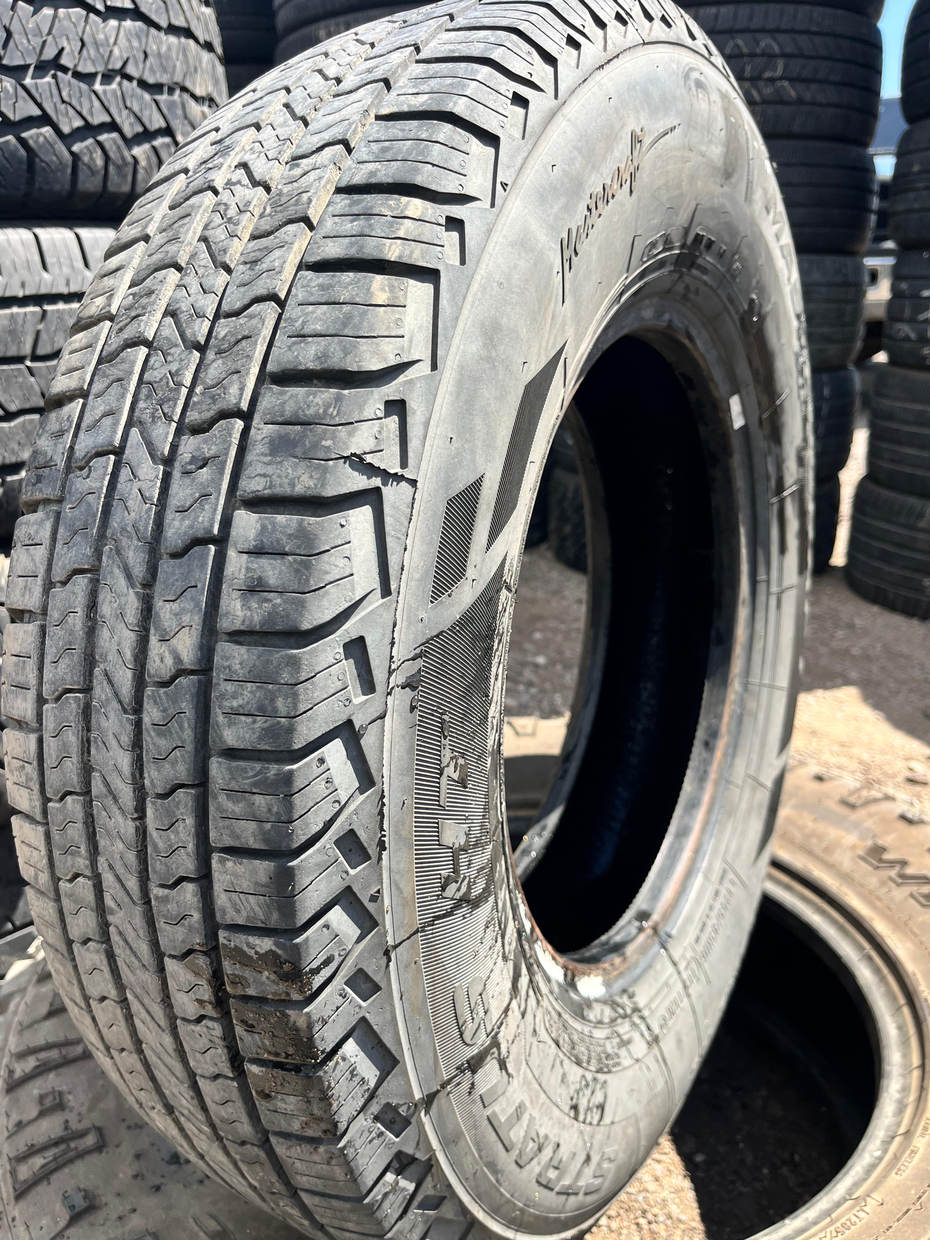 LT215/85R16 Single (1 Used Tire) Mastercraft Stratus HT