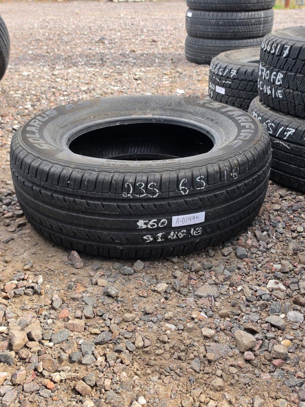 235/65R17 Single (1 Used Tire) StarFire Solaris AS