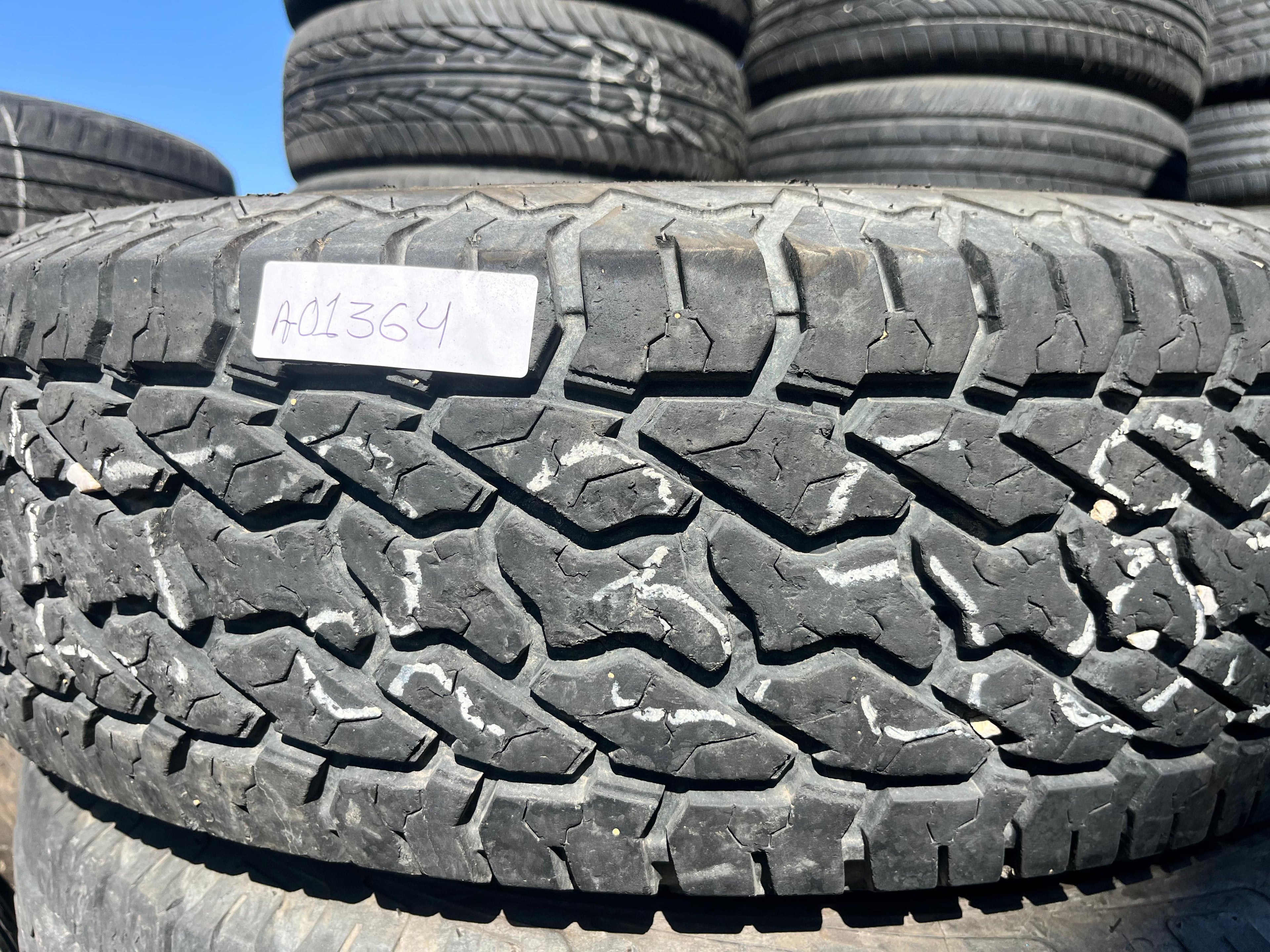 LT235/85R16 Single (1 Used Tire) Mastercraft Courser LTR