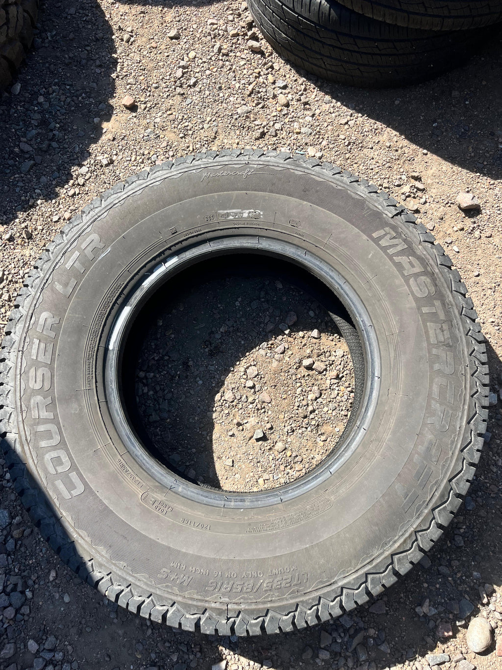 LT235/85R16 Single (1 Used Tire) Mastercraft Courser LTR