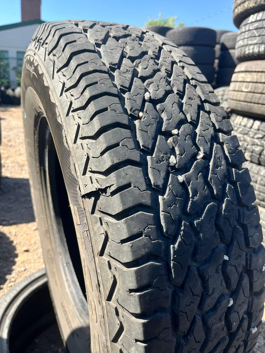 LT235/85R16 Single (1 Used Tire) Mastercraft Courser LTR