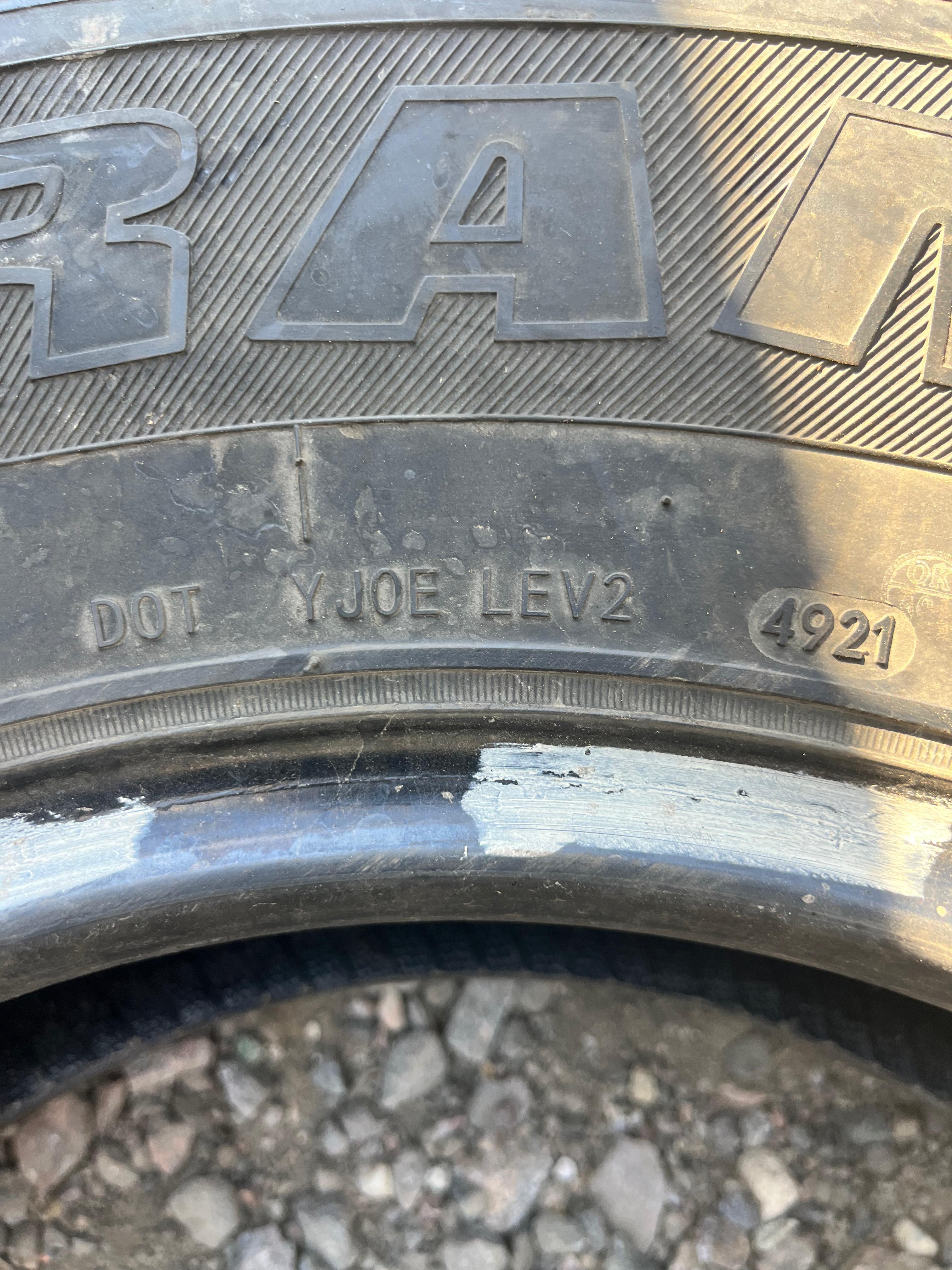 LT235/85R16 Single (1 Used Tire) Sailun Terramax