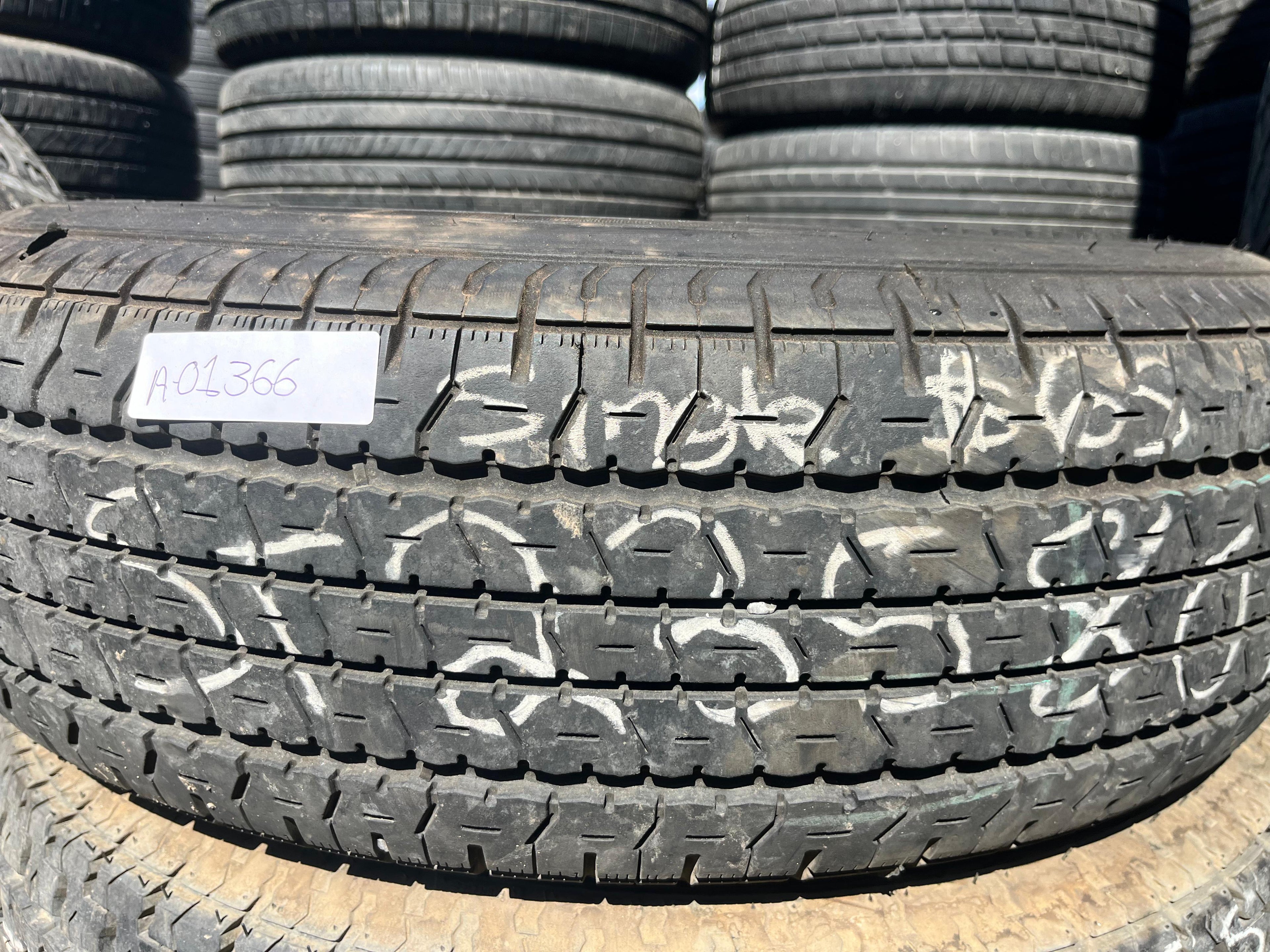 LT235/80R16 Single (1 Used Tire) Goodyear Endurance