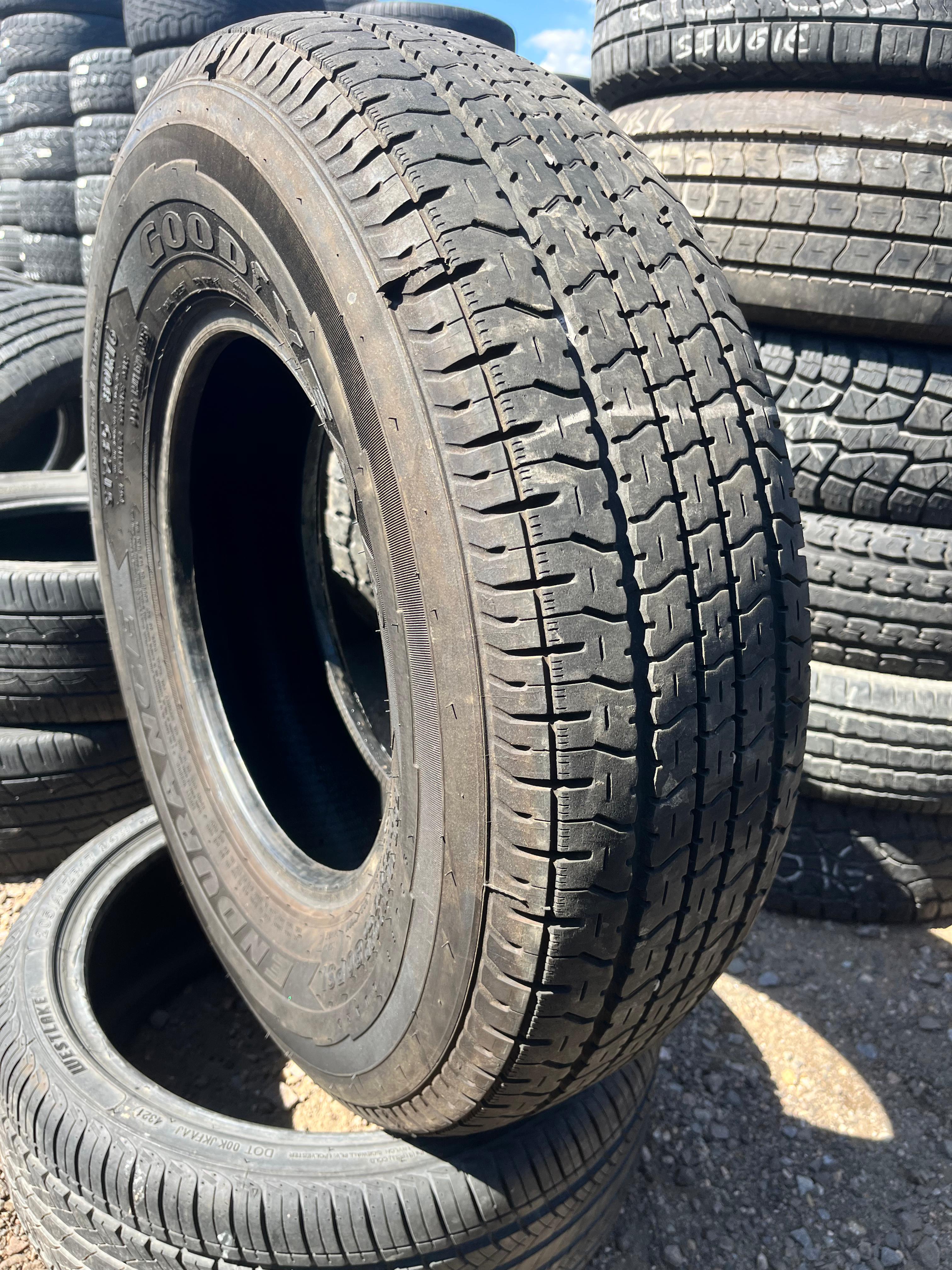 LT235/80R16 Single (1 Used Tire) Goodyear Endurance
