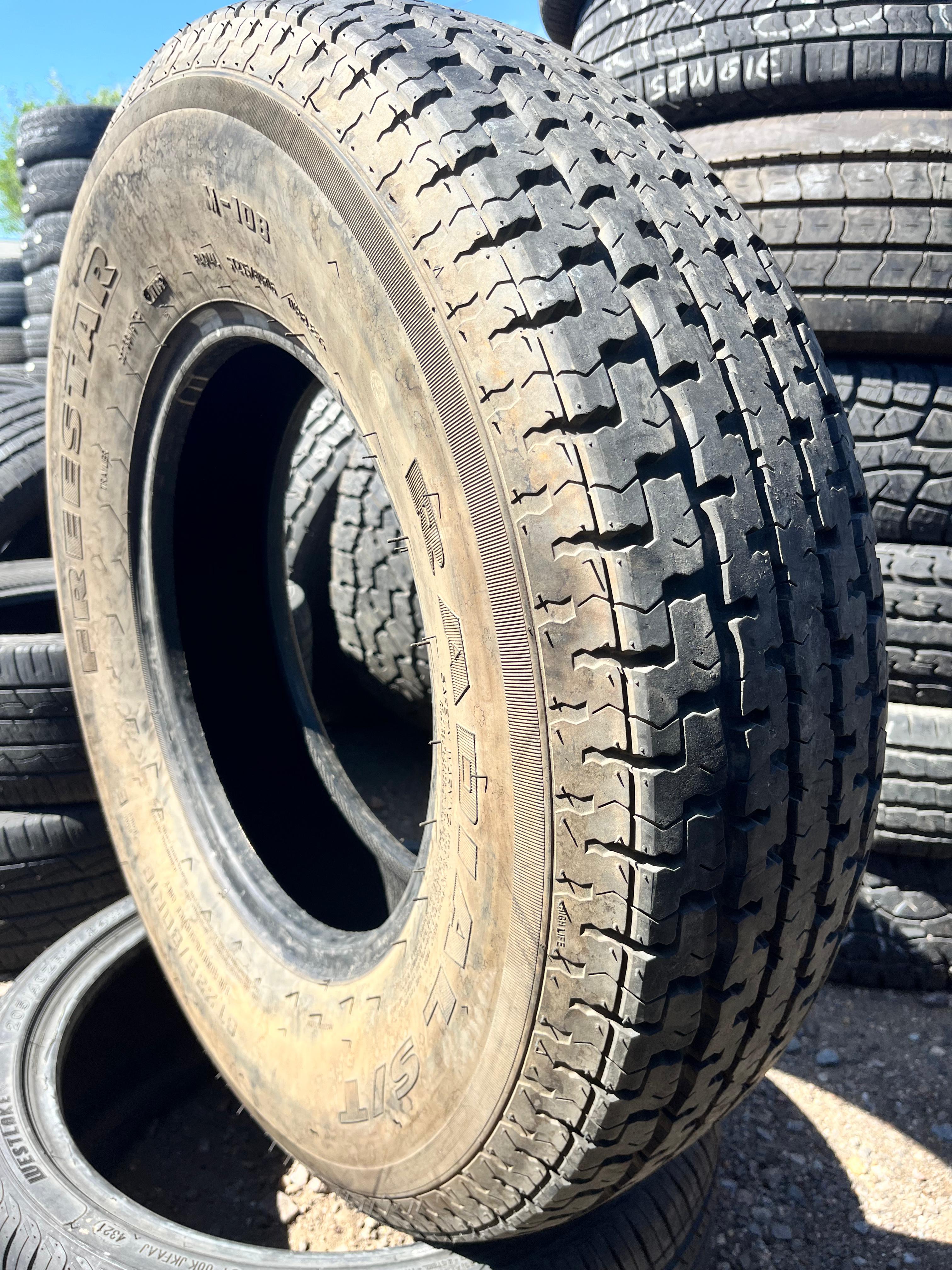 ST235/80R16 Single (1 Used Tire) Freestar Radial ST