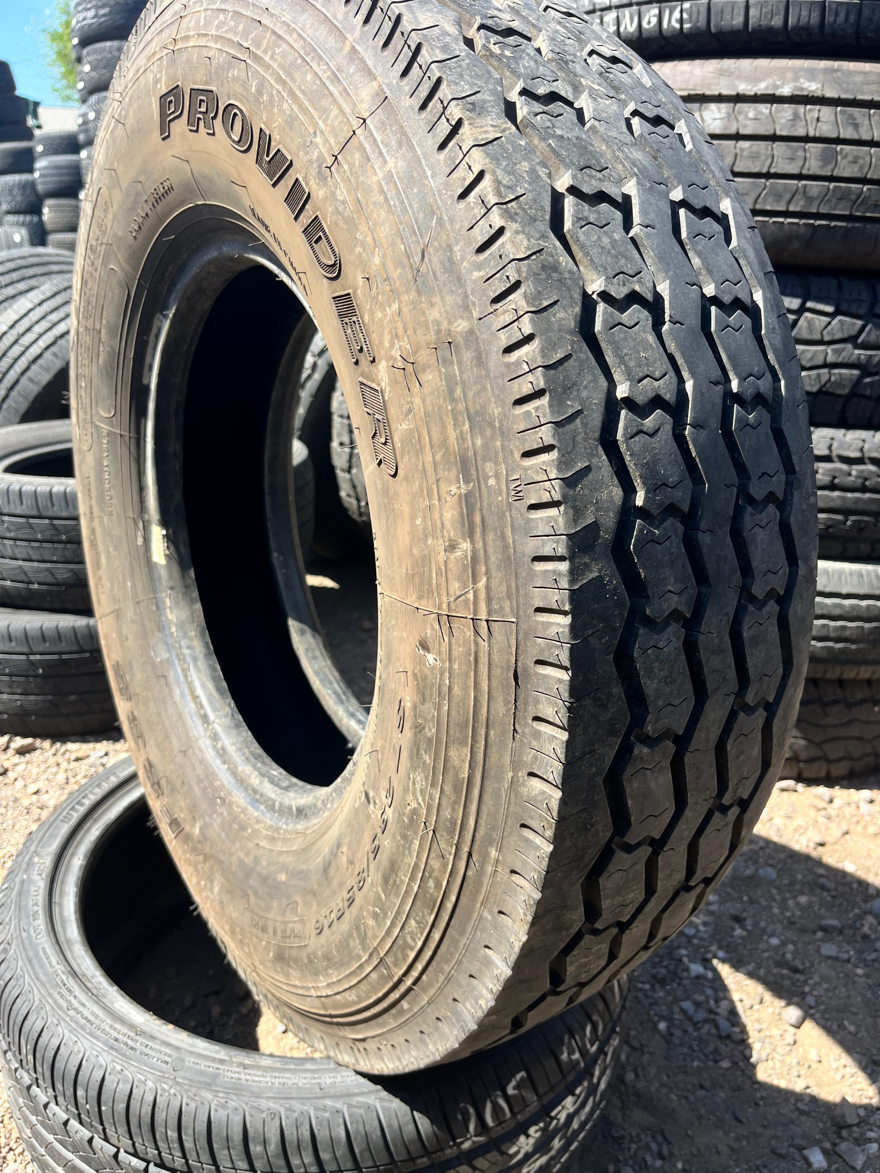 ST235/85R16 Single (1 Used Tire) Provider F835
