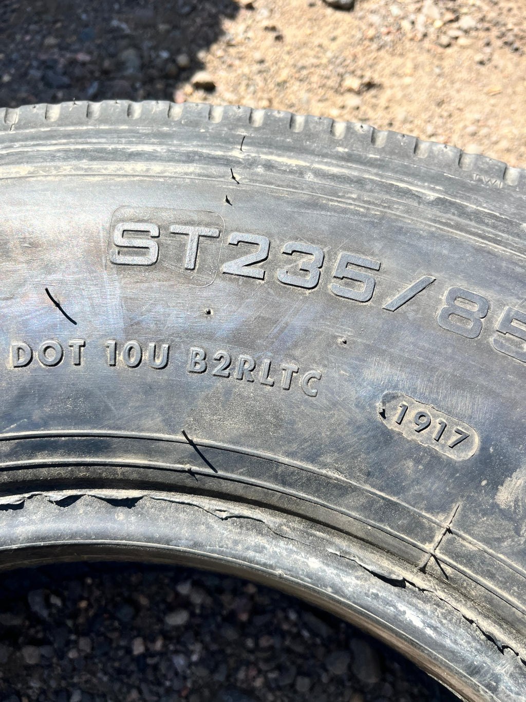 ST235/85R16 Single (1 Used Tire) GeoStar G574