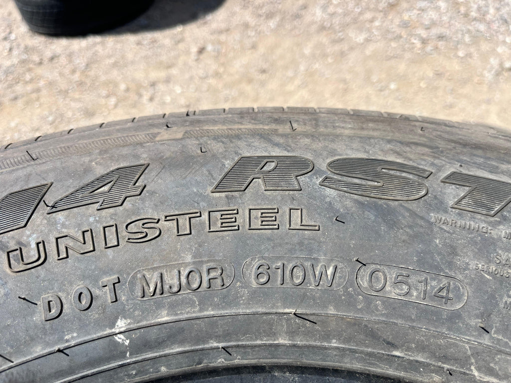 LT235/85R16 Single (1 Used Tire) Goodyear G 614 RST