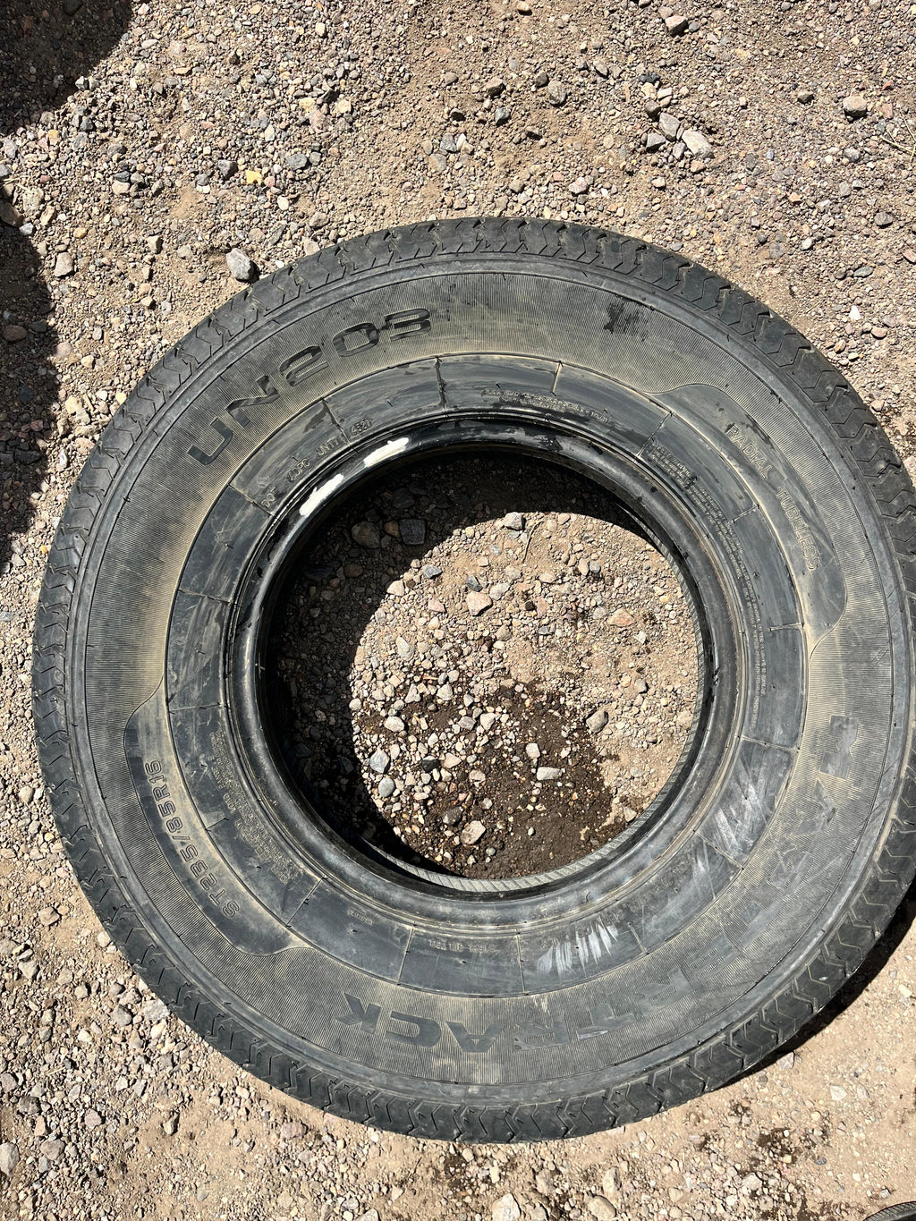 ST235/85R16 Single (1 Used Tire) MasterTrack UN203