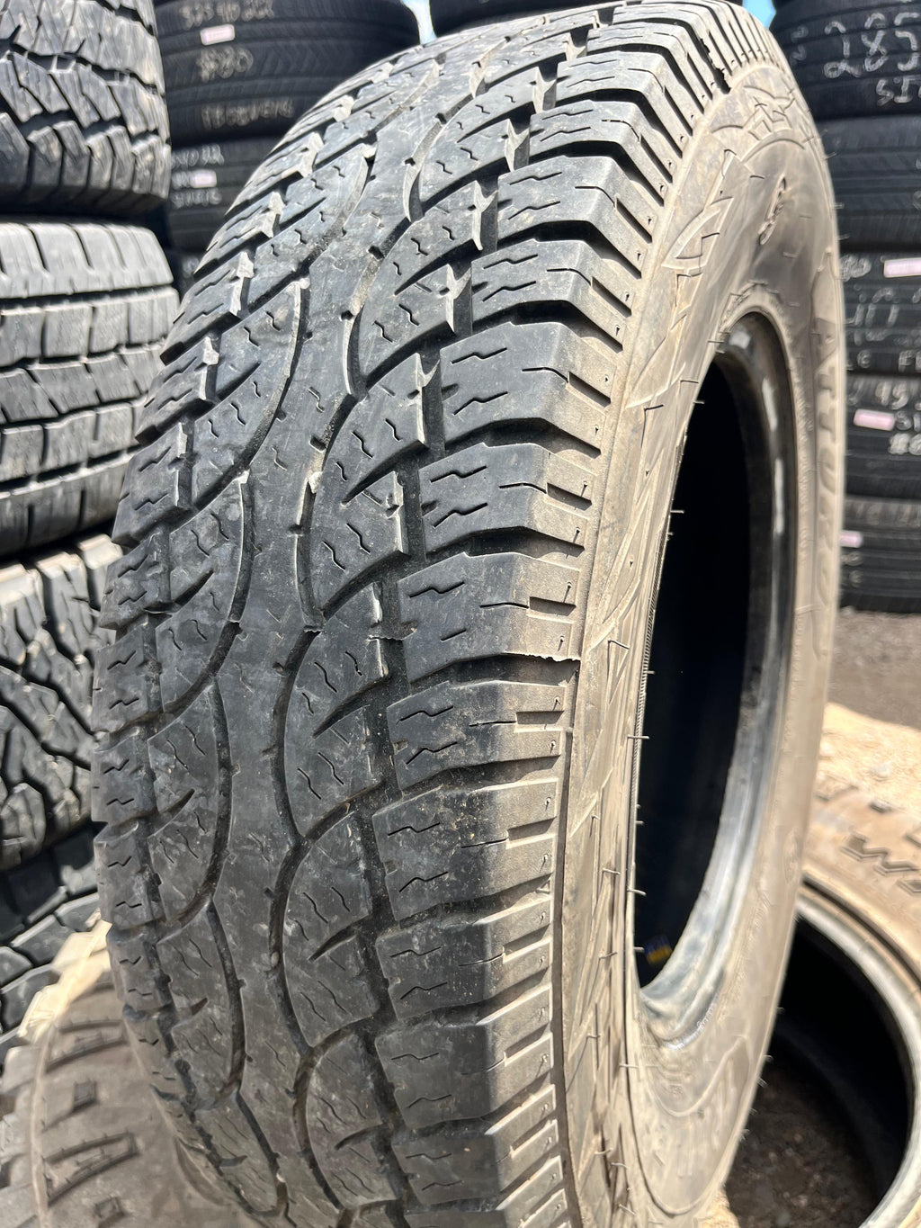 LT215/85R16 Single (1 Used Tire) Atturo Trail Blade