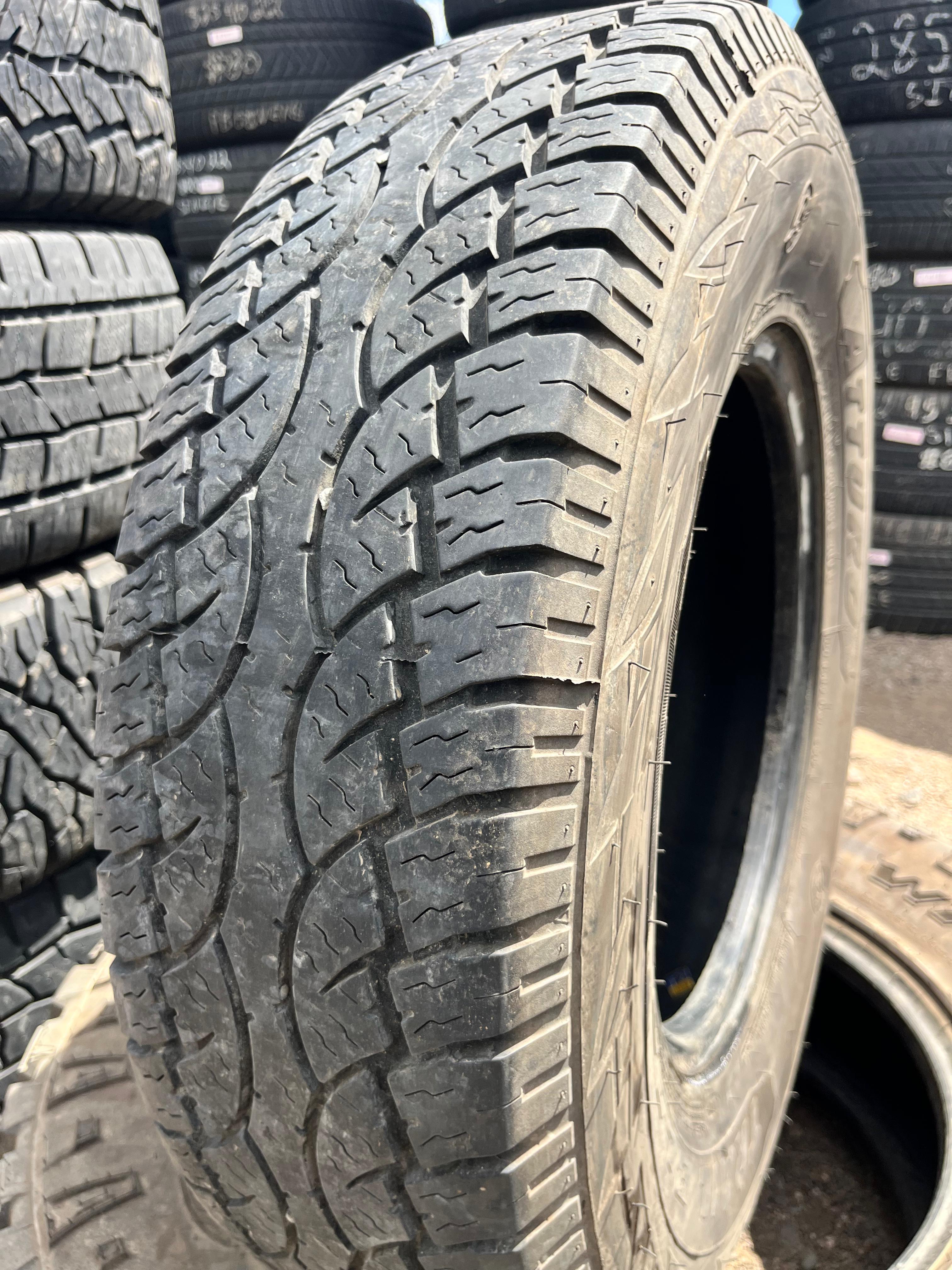 LT215/85R16 Single (1 Used Tire) Atturo Trail Blade