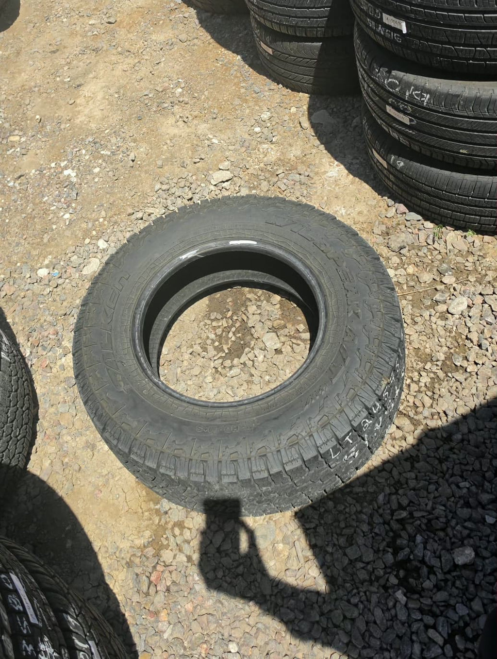 LT245/75R17  Single (1 Used Tire) Falken Wild Peak