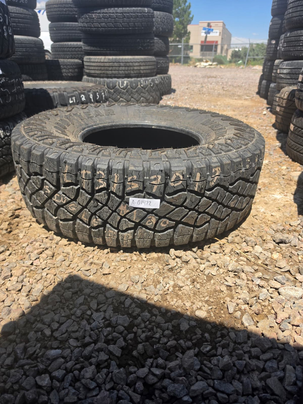 LT315/70R17 Single (1 Used Tire) Goodyear Wrangler Territory