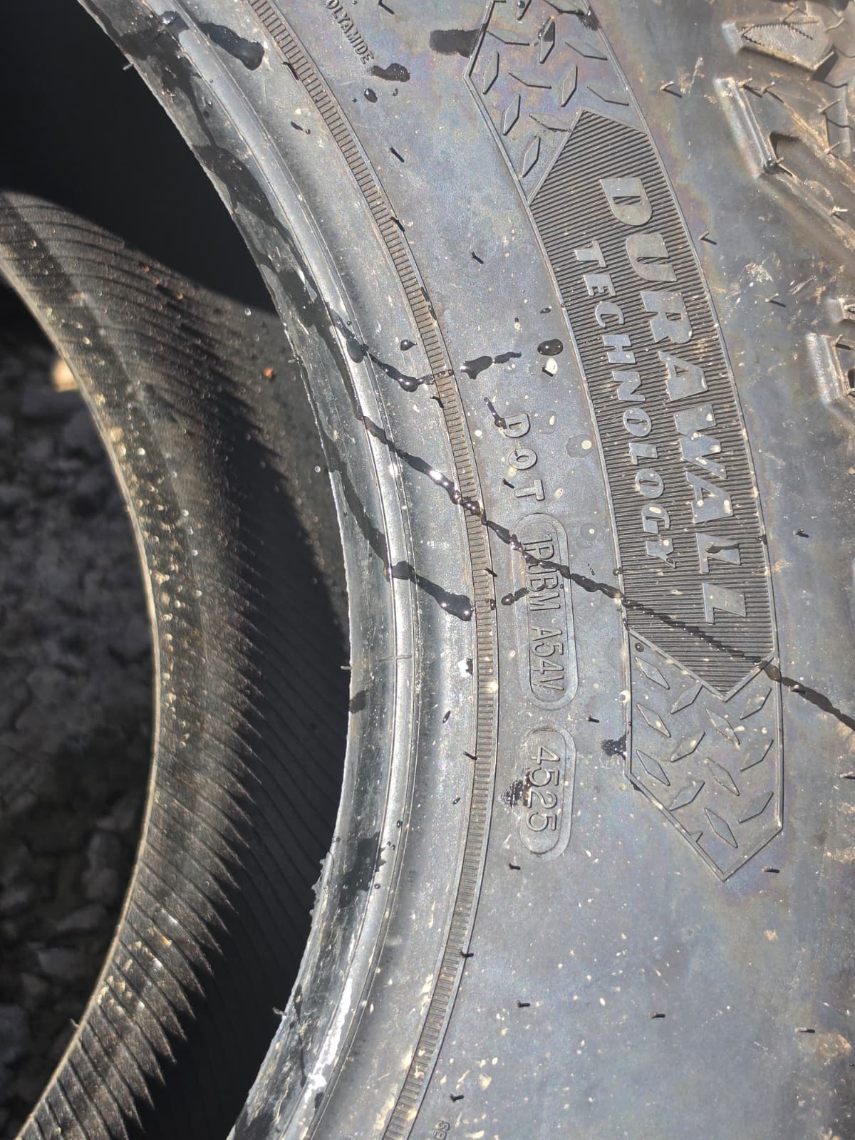 LT315/70R17 Single (1 Used Tire) Goodyear Wrangler Territory