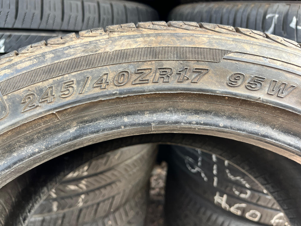 245/40ZR17 Single (1 Used Tire) WestLake SA—07