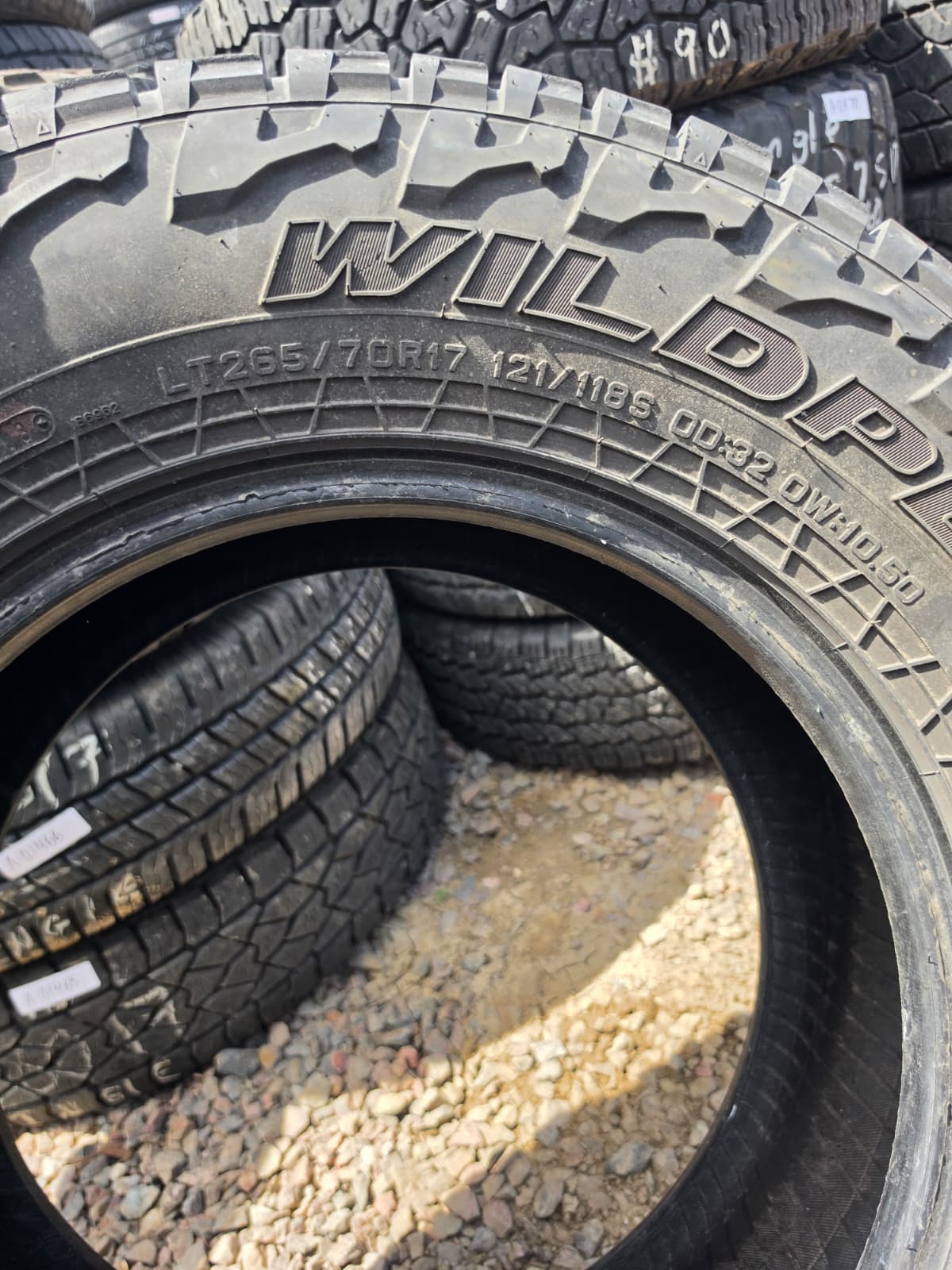265/70R17 Single (1 Used Tire) Falken Wild Peak AT3