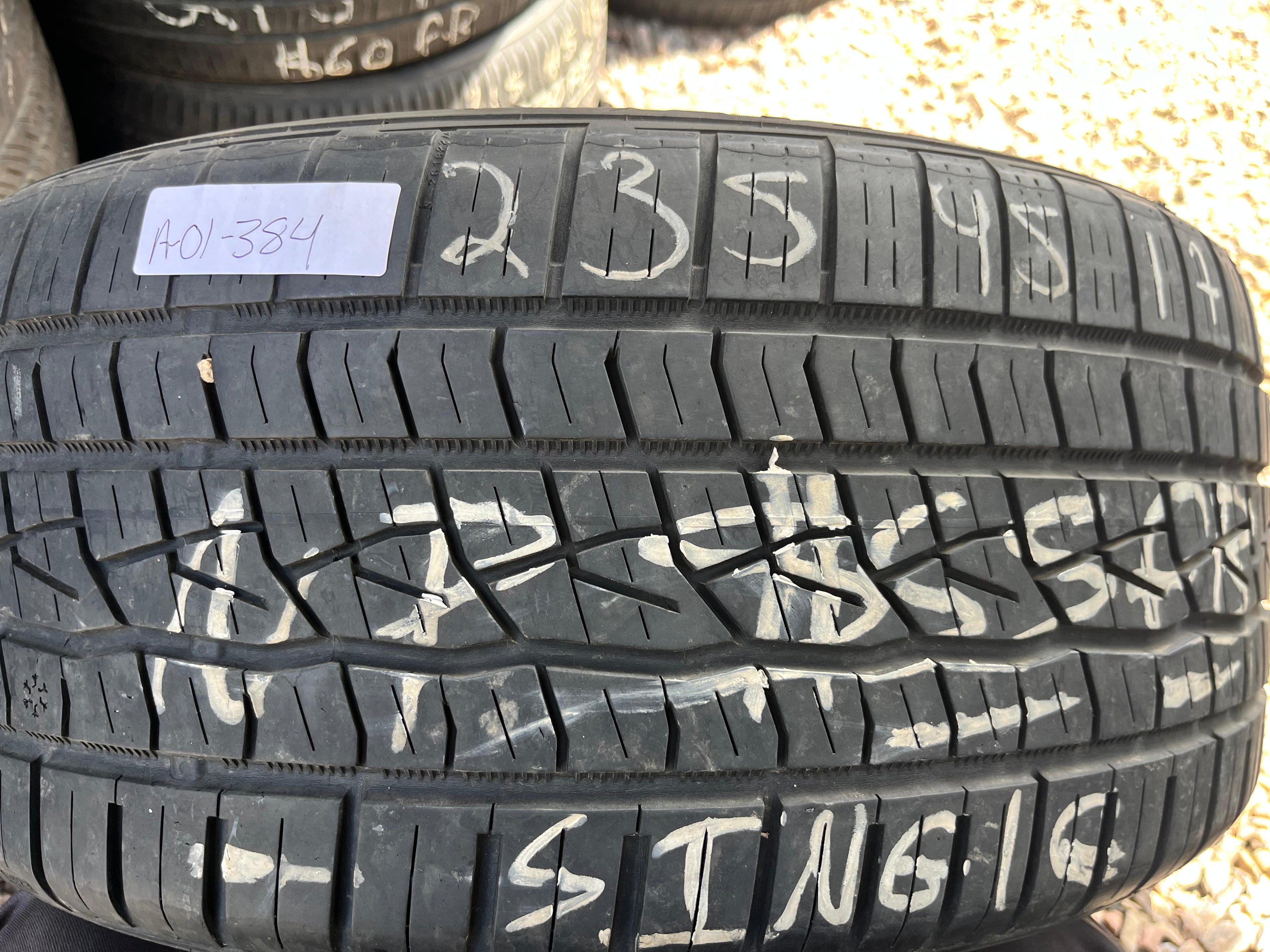 235/45ZR17 Single (1 Used Tire) Continental ControlContact