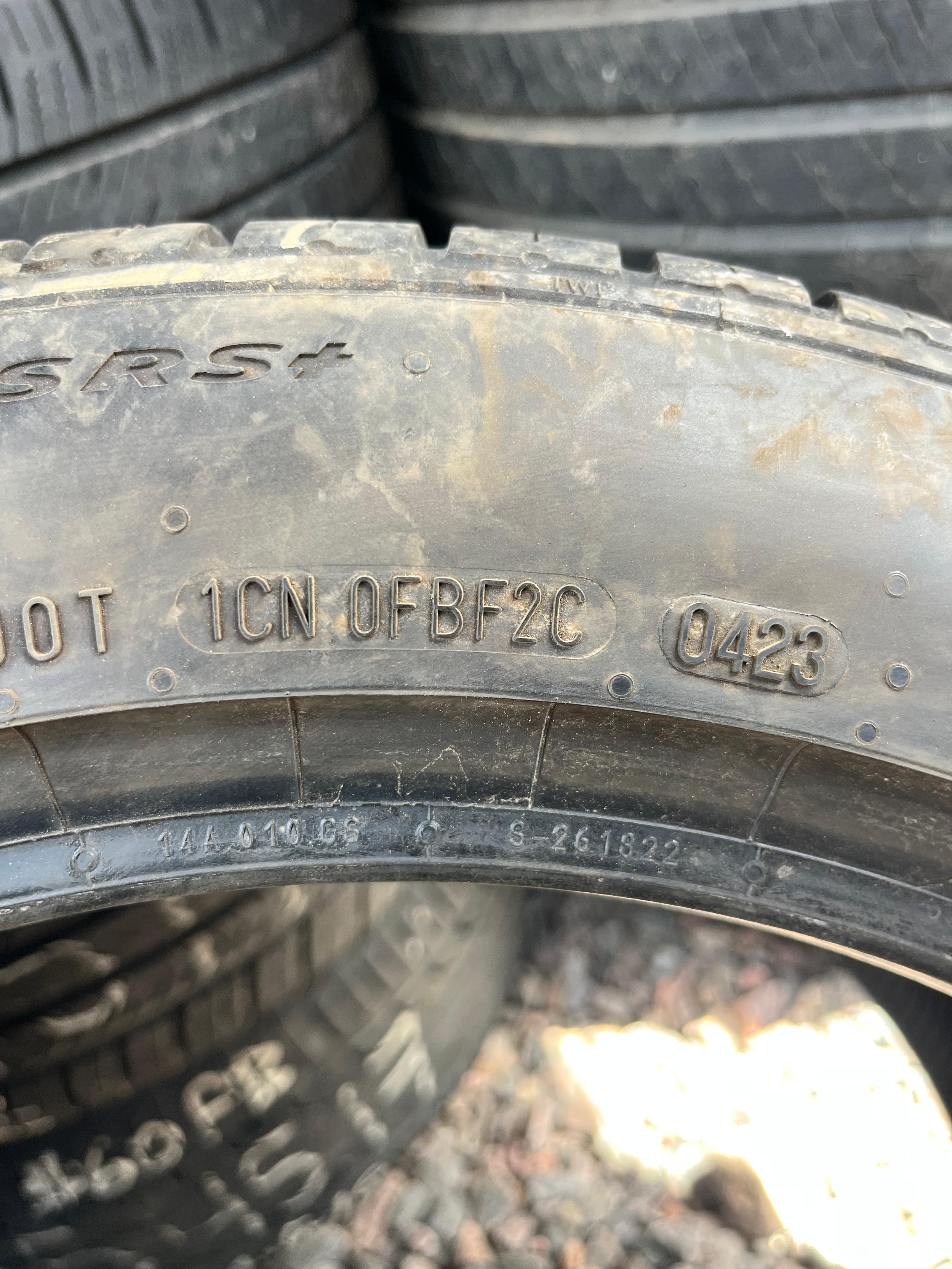 235/45ZR17 Single (1 Used Tire) Continental ControlContact
